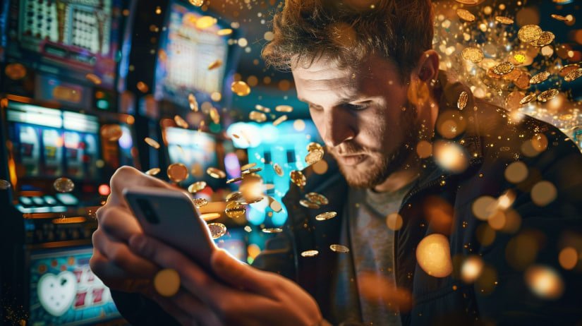 Antarmuka maxim4d iOS Web di Safari dengan menu navigasi dan opsi pembayaran